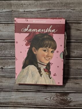 American Girl Samantha Story Book Box Set With Game